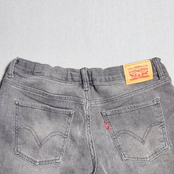 Levi's jean shorts women's size 16 grey classic - Picture 4 of 11